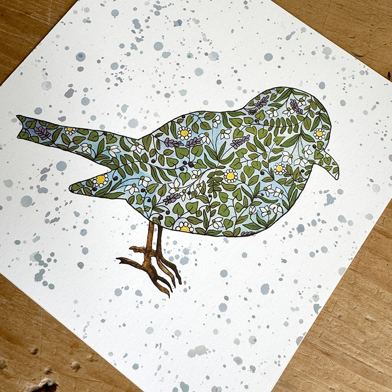 Small Bird Art Print