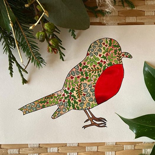 Robin Red Breast Artwork
