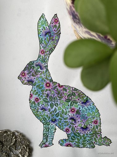 Spring Hare - A4