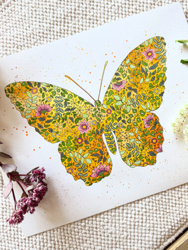Butterfly - A4