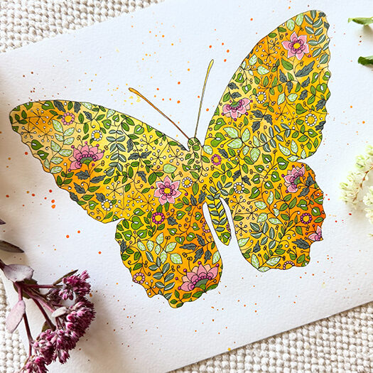 Butterfly - A4