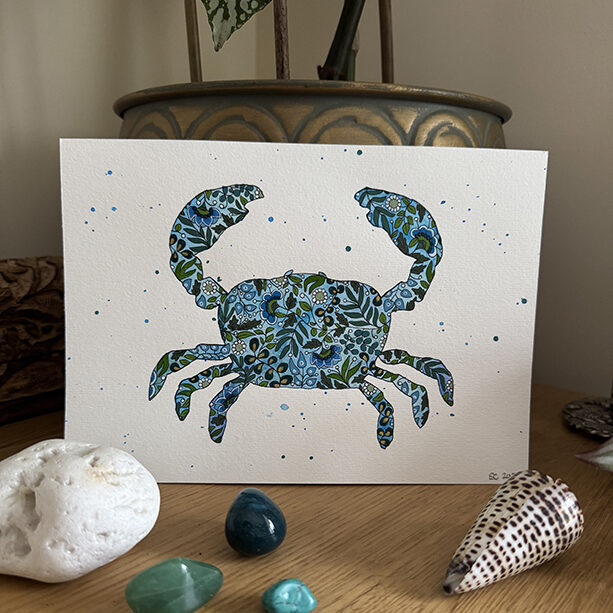Floral Crab - A5
