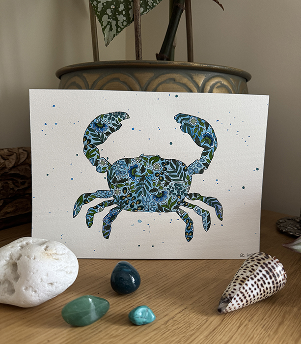 Floral Crab - A5