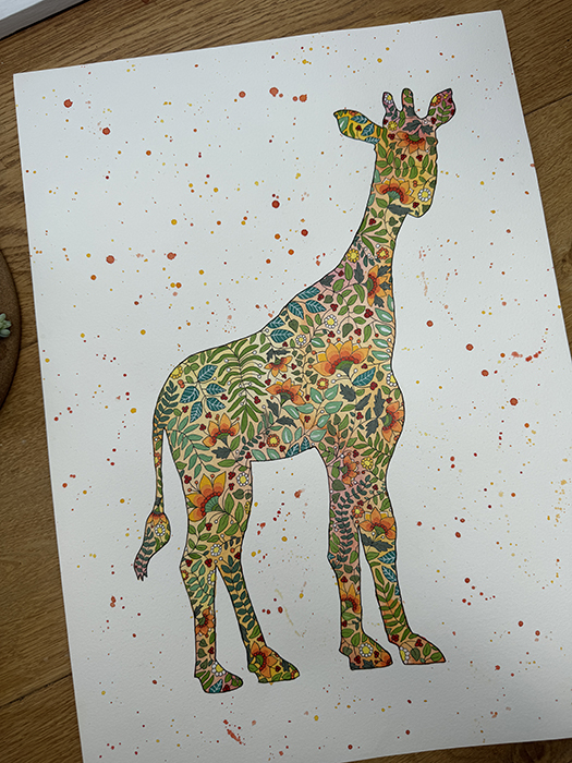 Giraffe - A3